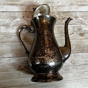 💚Pilgrim vintage silver teapot